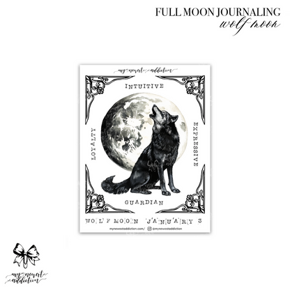 Full Moon Journaling [2026 Dates]