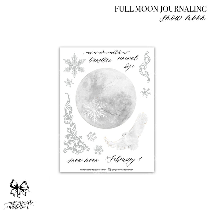 Full Moon Journaling [2026 Dates]