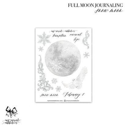 Full Moon Journaling [2026 Dates]