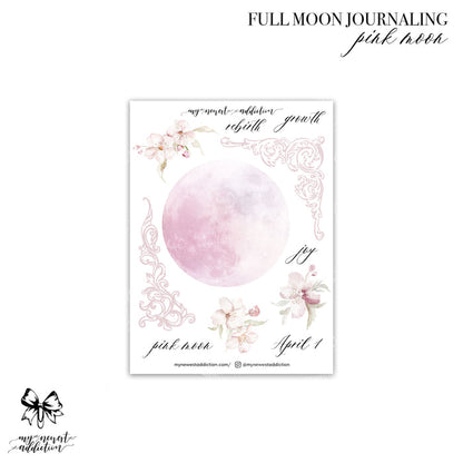 Full Moon Journaling [2026 Dates]