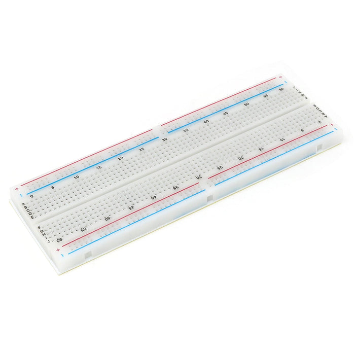 Full-Size Breadboard - White by The Pi Hut - The Pi Hut