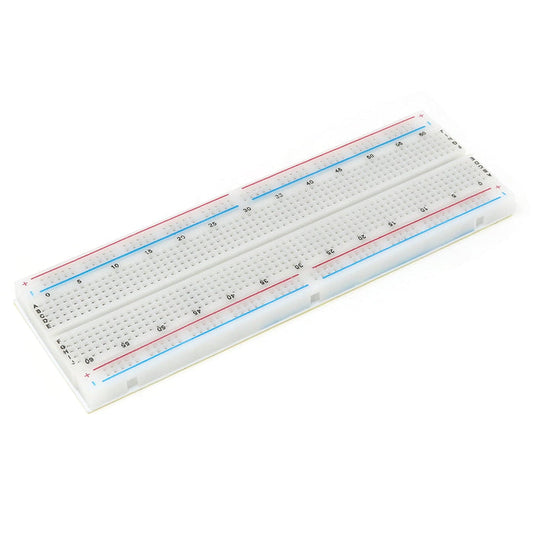 Full-Size Breadboard - White by The Pi Hut - The Pi Hut