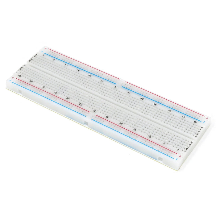 Full-Size Breadboard - White by The Pi Hut - The Pi Hut