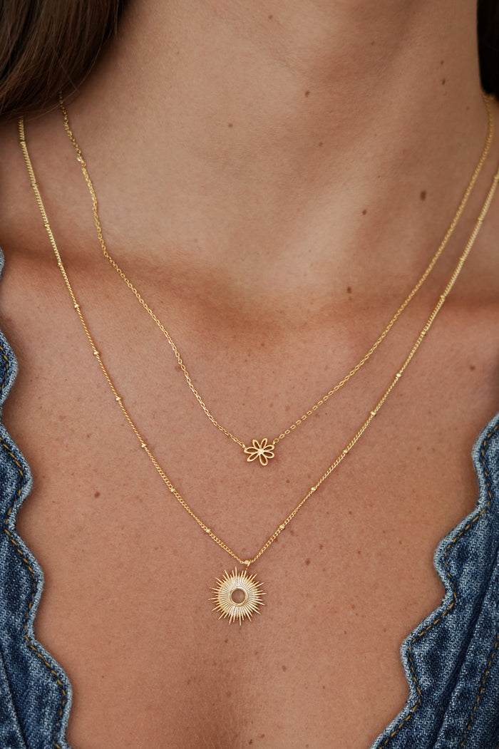 Full Sunburst Necklace