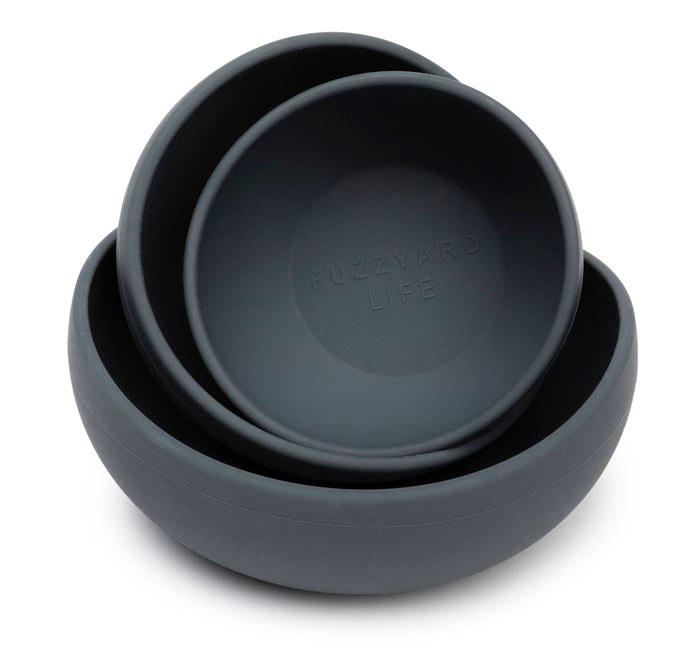 FuzzYard Life Silicone Dog Bowl Large - Dog.Dog.Cat.