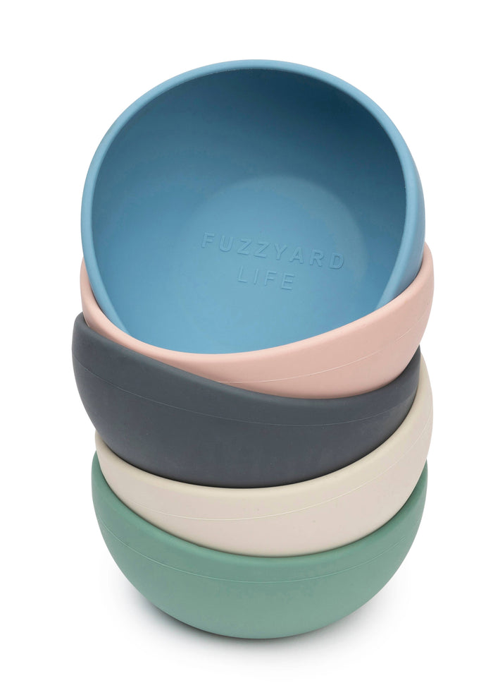 FuzzYard Life Silicone Dog Bowl Large - Dog.Dog.Cat.