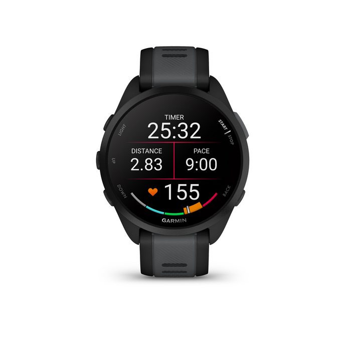 Garmin Forerunner® 165 Black/Slate grey Activity Tracker – view 2