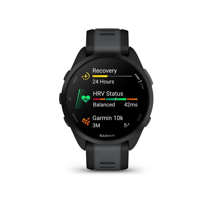 Garmin Forerunner® 165 Black/Slate grey Activity Tracker – view 3