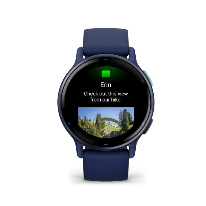 Garmin vivoactive 5 Smartwatch - Metallic Navy Activity Tracker – view 2