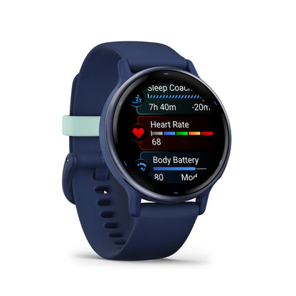 Garmin vivoactive 5 Smartwatch - Metallic Navy Activity Tracker – view 3