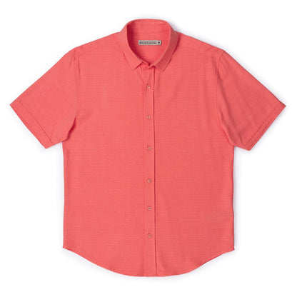 RSVLTS RSVLTS Bamboo Short Sleeve Shirt Georgia Peach – Bamboo Short Sleeve Shirt