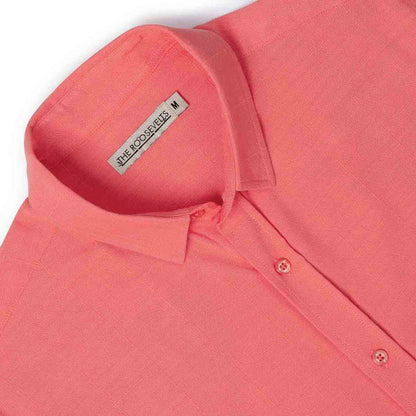 RSVLTS RSVLTS Bamboo Short Sleeve Shirt Georgia Peach – Bamboo Short Sleeve Shirt
