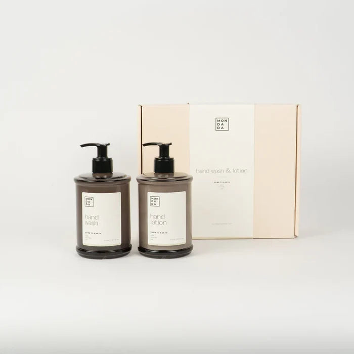 GIFTSET HAND SOAP + LOTION (DOWN TO EARTH)