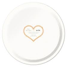 GIN & TONIC CREAM ROUND TRAY