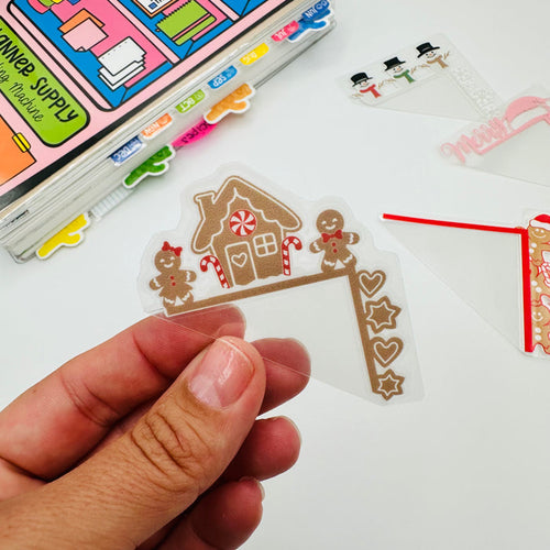 Gingerbread House Corner Tab
