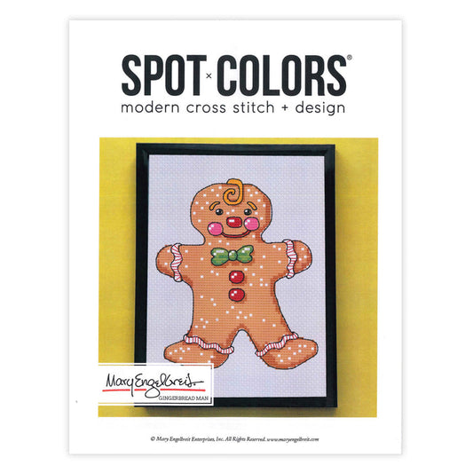 Gingerbread Man Counted Cross Stitch Leaflet
