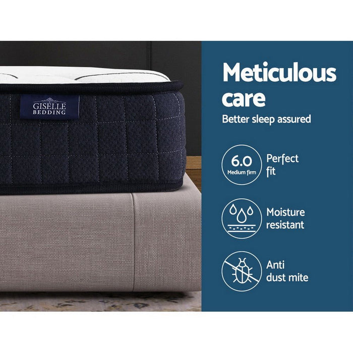 Giselle Bedding 16cm Mattress Medium Firm Single -Home Living Store - -