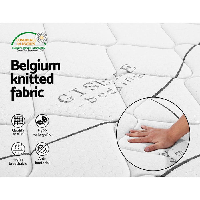 Giselle Bedding 16cm Mattress Medium Firm Single -Home Living Store - -