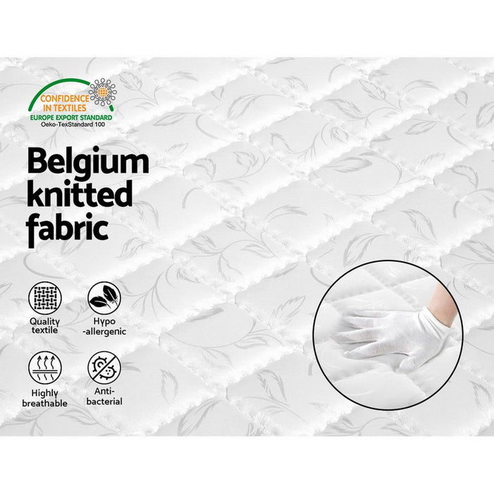 Giselle Bedding 16cm Mattress Tight Top Single -Home Living Store - -