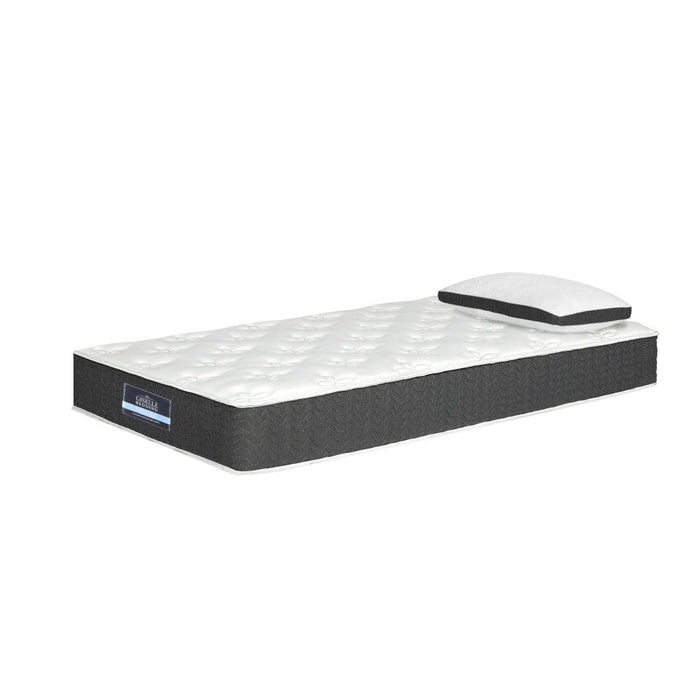 Giselle Bedding 18cm Mattress Medium Soft w/Pillows Single -Home Living Store - -