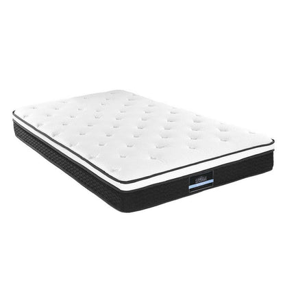 Giselle Bedding 21cm Mattress Euro Top King Single -Home Living Store - -