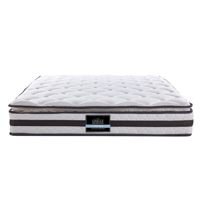 Giselle Bedding 21cm Mattress Pillow Top Queen -Home Living Store - -