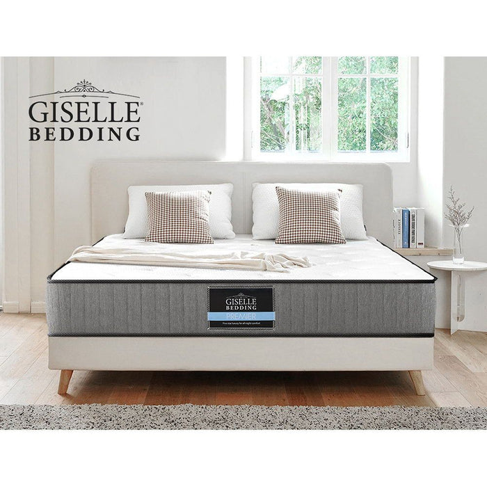 Giselle Bedding 23cm Mattress Extra Firm Queen -Home Living Store - -