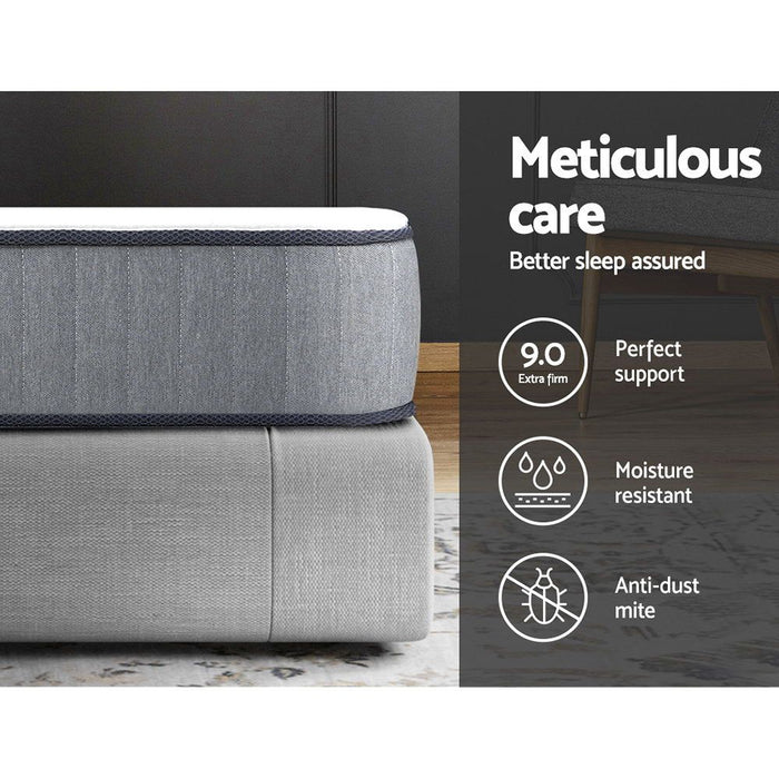 Giselle Bedding 23cm Mattress Extra Firm Queen -Home Living Store - -
