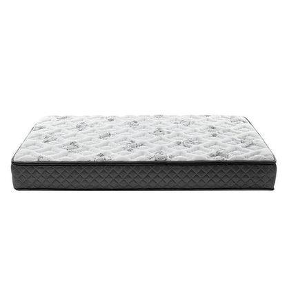 Giselle Bedding 24cm Mattress Pillow Top King Single -Home Living Store - -