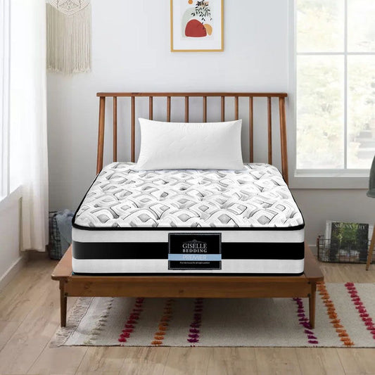 Giselle Bedding 24cm Mattress Super Firm Single -Home Living Store - -