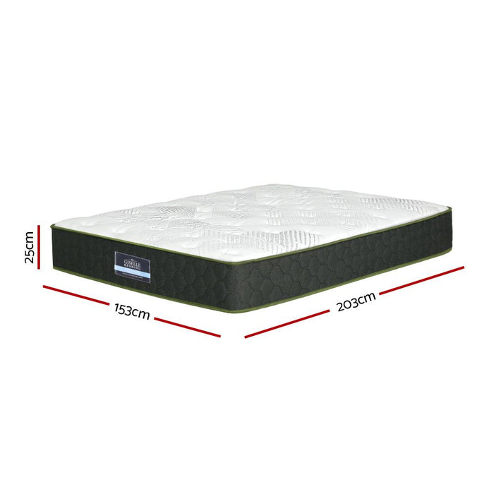 Giselle Bedding 25cm Mattress Green Tea Foam Queen -Home Living Store - -