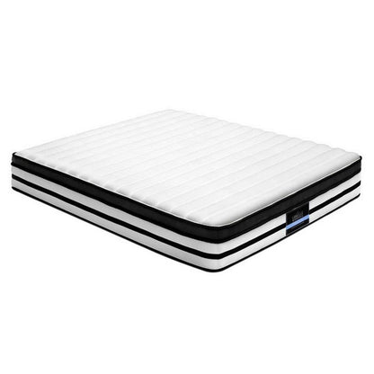 Giselle Bedding 27cm Mattress Euro Top King -Home Living Store - -