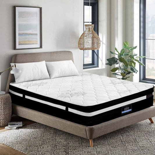 Giselle Bedding 28cm Mattress Super Firm King Single -Home Living Store - -