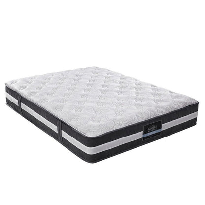 Giselle Bedding 30cm Mattress Pocket Spring Double -Home Living Store - -