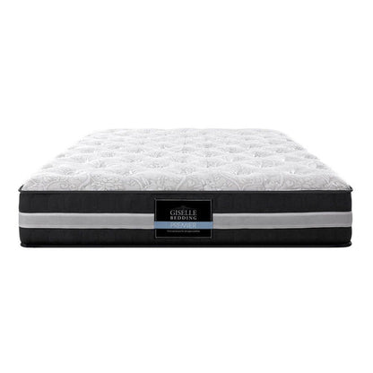 Giselle Bedding 30cm Mattress Pocket Spring Double -Home Living Store - -
