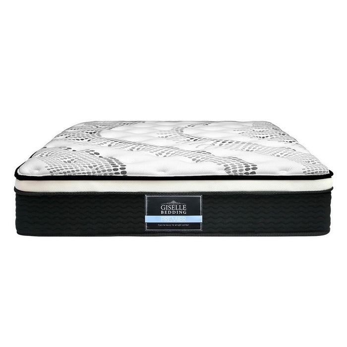 Giselle Bedding 32cm Mattress Euro Top Single -Home Living Store - -