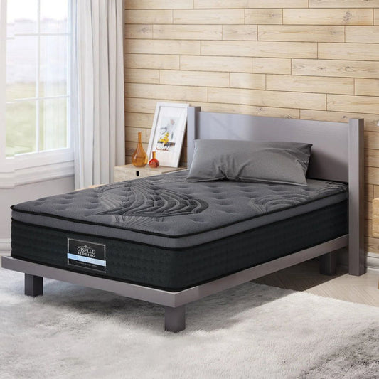 Giselle Bedding 34cm Mattress Bamboo Cover Single -Home Living Store - -