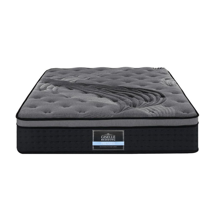 Giselle Bedding 34cm Mattress Bamboo Cover Single -Home Living Store - -