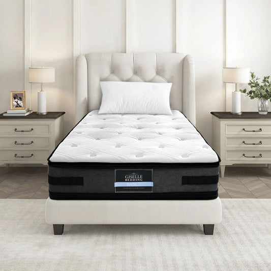 Giselle Bedding 36cm Mattress Cool Gel Memory Foam Single -Home Living Store - -