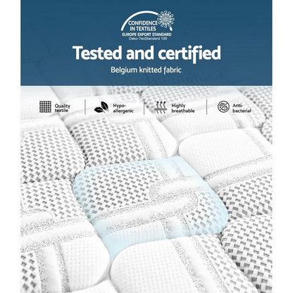 Giselle Bedding 36cm Mattress Cool Gel Memory Foam Single -Home Living Store - -