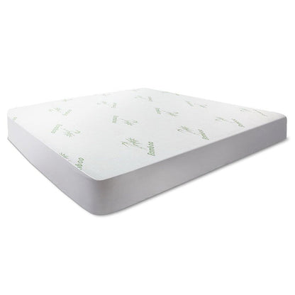 Giselle Bedding Mattress Protector Bamboo Single -Home Living Store - -