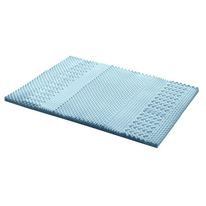 Giselle Bedding Memory Foam Mattress Topper 7-Zone 5cm Double -Home Living Store - -