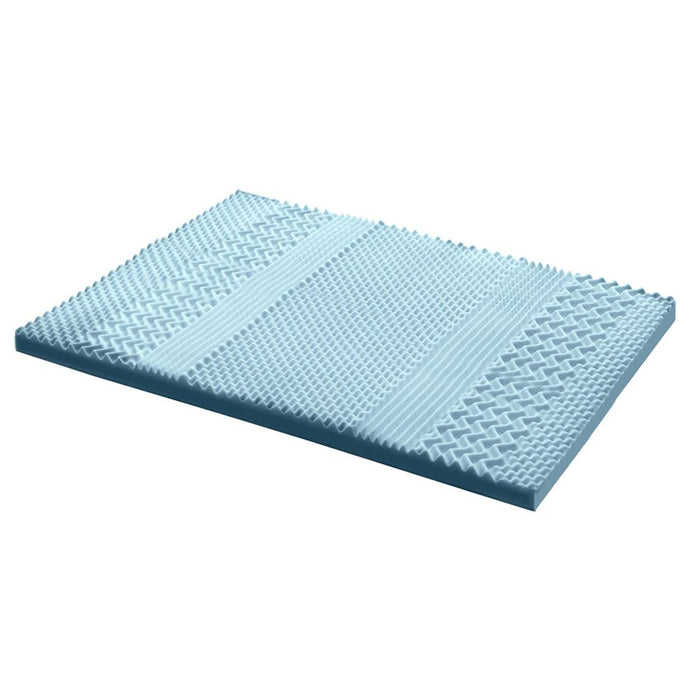 Giselle Bedding Memory Foam Mattress Topper 7-Zone 8cm Double -Home Living Store - -