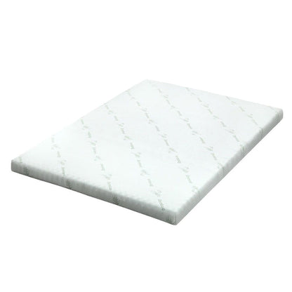 Giselle Bedding Memory Foam Mattress Topper Cool Gel 8cm Queen -Home Living Store - -