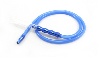 Glass Tip Silicon  Washable Hookah Hose (Wholesale)