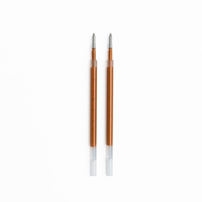 Glittery Gold Gel Pen Refills .8mm | Set of 2