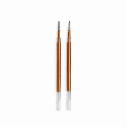 Glittery Gold Gel Pen Refills .8mm | Set of 2