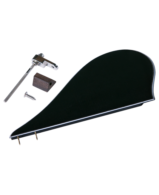 Golden Gate M-400A A-Style Mandolin Pickguard Assembly - Black/ White/ Black