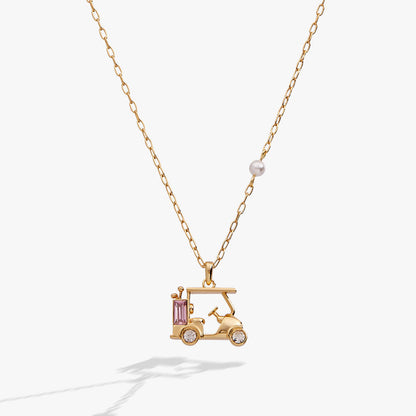 Golf Cart Necklace