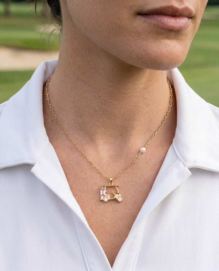 Golf Cart Necklace